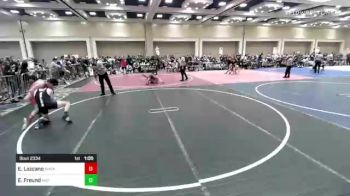 132 lbs Round Of 32 - Ezekiel Lazcano, Phox Raw WC vs Ethan Freund, Mat Sense