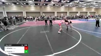 132 lbs Round Of 32 - Tristan Wheeler, Yorba Linda HS vs Jayson Victoria, Livermore Elite WC