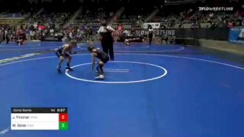 75 lbs Consolation - Jaxon Fincher, Terminator vs Willy Goss, Moses Lake WC