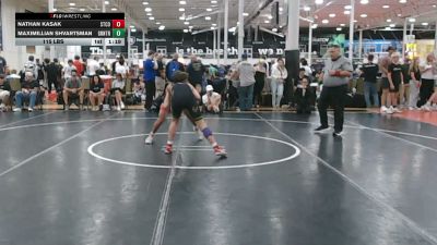 115 lbs Rr Rnd 1 - Nathan Kasak, State College - HSC vs Maximillian Shvartsman, GT Kombat - HSC