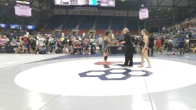 125 lbs Cons. Rd Of 64 - Ashlynn Cummings, Connecticut vs Aaliyah Ramos, Nebraska