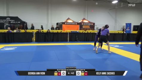 Kelly Anne Zaccheo vs Georgia Ann Ivsin 2026 Pan IBJJF Jiu-Jitsu No-Gi Championship