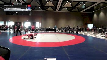 71 lbs 3rd Place Match - Elijah Wiley, GA vs Nathaniel Markham, GA
