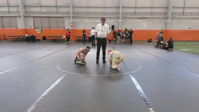 120 lbs 5th Place Match - Tucker Perl, Unattached vs Landon Voss, Ohio Heroes