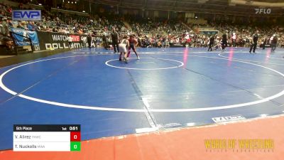 100 lbs 5th Place - Vladimer Alirez, Top Notch Wrestling Club vs Tucker Nuckolls, Morris Wrestling Association