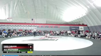 157 lbs Round 2 (8 Team) - Owen Zablocki, Indianapolis vs Guy Deleonardis, Glenville State University