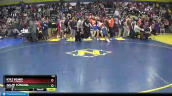 165 lbs Round 1 - Isaiah Schlegel, Whitmer vs Kyle Beard, Toledo St Francis