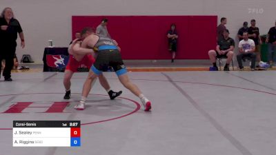 74 kg Consolation - Joseph Sealey, Pennsylvania vs Aiden Riggins, Sebolt Wrestling Academy