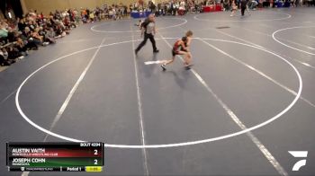 74 lbs Cons. Round 4 - Austin Vaith, Monticello Wrestling Club vs Joseph Cohn, Minnesota