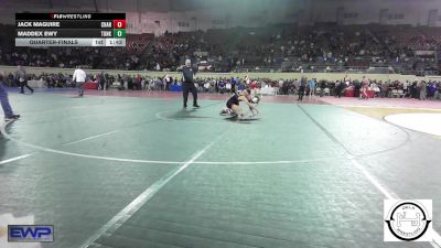 94 lbs Quarterfinal - Jack Maguire, Chandler JH vs Maddex Ewy, Tonkawa