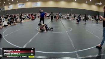 52 lbs Round 5 (10 Team) - Tanner Brumfield, Reaper WC vs Melissavette Alba, 84 Athletes