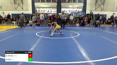 72 lbs Round Of 16 - Noah Shultz, Armstrong vs Matthew Bly, Mat Assassins