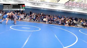 215 lbs Round 1 - Robert Brown, Bellevue East vs Richard Job III, Seward