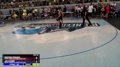 78 lbs Semifinal - Ari Kaiser, Bethel Freestyle Wrestling Club vs Paxton Perkins, Nikiski Freestyle Wrestling Club