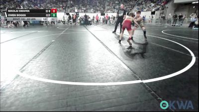 83 lbs 5th Place - Nikolai Swatek, D3 Wrestling Cluib vs Owen Boggs, Cleveland Takedown