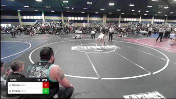 130 lbs Consi Of 32 #1 - Jaydarae Nance, Warriors Of Christ vs Ashlie Pineda, Threshold WC