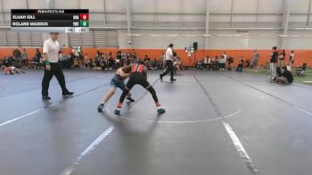 95 lbs Semifinal - Roland Maddux, Eastern Wrestling Club vs Elijah Gill, Unattached