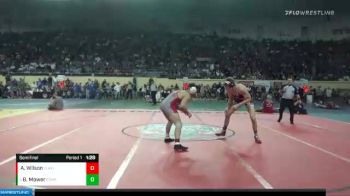 6A-170 lbs Semifinal - Benjamin Mower, Edmond Memorial vs Alex Wilson, Yukon