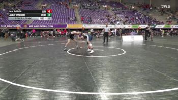 149 lbs Semis (4 Team) - Ian Boden, Cornerstone vs Alex Walker, Central Methodist