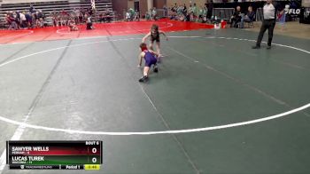 60 lbs Semis & 1st Wrestleback (8 Team) - Sawyer Wells, Perham vs Lucas Turek, Waconia