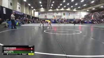 106 lbs Semis & 1st Wrestleback (8 Team) - Tyler Durden, Papillion-La Vista vs Alex Gates, Grand Island