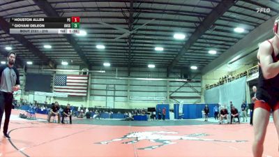 215 lbs 3rd Place Match - Houston Allen, Pershing County vs Giovani Deleon, Green Valley Christian School