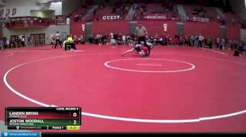 106 lbs Cons. Round 4 - Landen Bryan, Elwood Elite vs Joston Woodall, Intense Wrestling