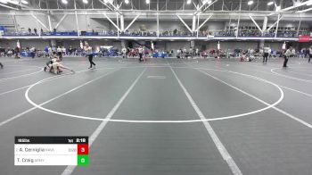 165 lbs Quarterfinal - Andrew Cerniglia, Naval Academy vs Tanner Craig, Army-West Point