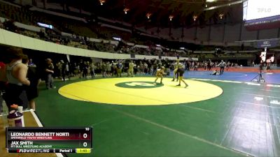 National 6-8 185+ 1st Place Match - Jax Smith, Pit Bull Wrestling Academy vs Leonardo Bennett Northam, Smithfield Youth Wrestling