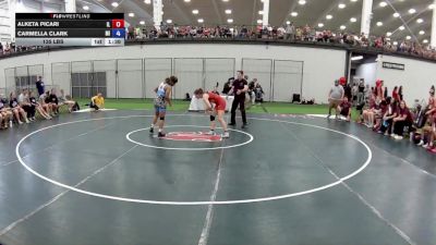 135 lbs Alketa Picari, Illinois vs Carmella Clark, Michigan