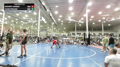 162 lbs Rr Rnd 2 - Anthony Alverez, Council Rock South - HSAm vs Jacob Strauss, Emmaus - HSAm