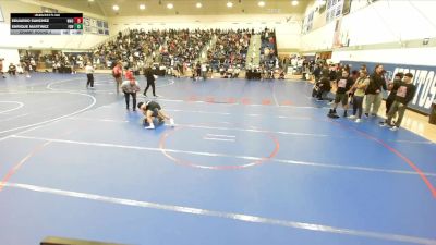 120 lbs Champ. Round 2 - Enrique Martinez, Fifth Sun WC vs Eduardo Sanchez, Wilmington Wrestling Club