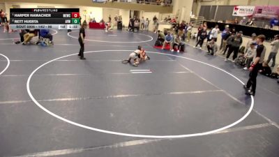 14U - 96 lbs 1st Place Match - Harper Hamacher, MN Elite Wrestling Club vs Rett Huerta, Anoka Youth Wrestling