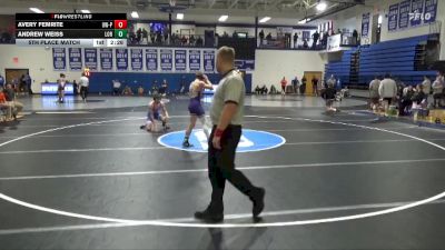 141 lbs 5th Place Match - Andrew Weiss, Loras vs Avery Femrite, Wisconsin-Platteville