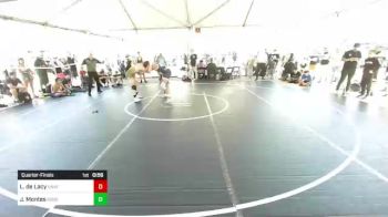 170 lbs Quarterfinal - Javier Montes, Roosevelt Wrestling vs Luke De Lacy, Unaffiliated