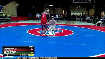 2A-138 lbs Semifinal - Ethan Carter, Haralson County vs Dabvn Wadley, Toombs County