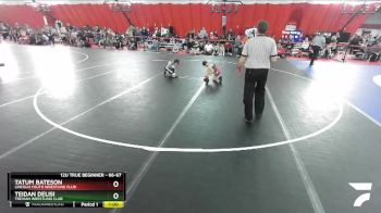 66-67 lbs Round 2 - Teidan Delisi, Trevian Wrestling Club vs Tatum Bateson, Lincoln Youth Wrestling Club