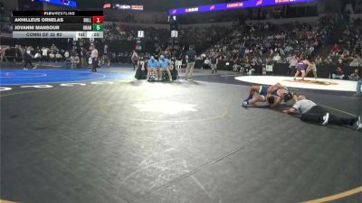 190 lbs Consi Of 32 #2 - Akhilleus Ornelas, Bullard (CS) vs Jovanni Mansour, Granite Hills (SD)