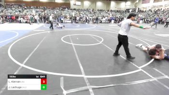 190 lbs Consi Of 4 - Logan Kiernan, USA Gold vs Jesus Lechuga, Caldwell WC