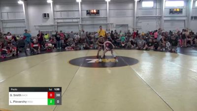 90 lbs Pools - Griffin Smith, Backyard Brawlers vs Landon Piovarchy, Rogue W.C. (OH)