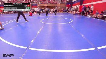 126 lbs Round Of 16 - Kash Prince, Glenpool vs Caden Rodriguez, Sand Springs HS