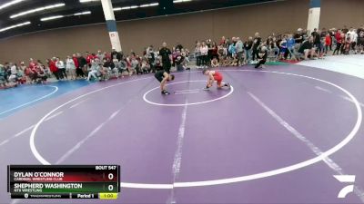 84 lbs Quarterfinal - Shepherd Washington, NTX Wrestling vs Dylan O`Connor, Cardinal Wrestling Club