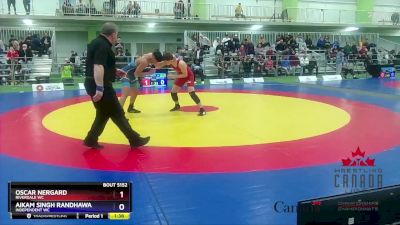 68kg Cons. Semi - Oscar Nergard, Riverdale WC vs Aikam Singh Randhawa, Independent WC