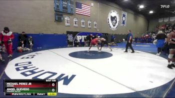 150 lbs Cons. Round 2 - Michael Perez Jr, Oxnard vs Angel Quevedo, Pioneer Valley