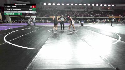 145 lbs Round Of 16 - Layla Soto, RPI (W) vs Ashley Lavarias, Utah Tech (W)