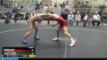 120 lbs Round 1 (4 Team) - Chase Kline, Contenders WA vs Tommy Banas, American Gladiators