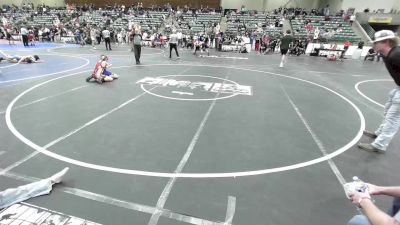 98 lbs Consolation - West Thompson, Yerington Lions WC vs Trace Jensen, Fremont Wrestling - Utah