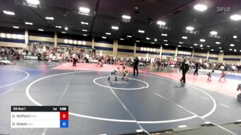 55 lbs Rr Rnd 1 - Dawson Willford, Grindhouse WC vs Dillon Sweat, Kalispell WC