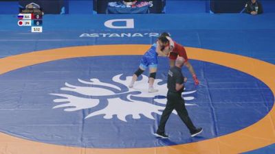 72 kg Repechage #2 - Kseniia Burakova, Russia vs Mahiro Yoshitake, Japan
