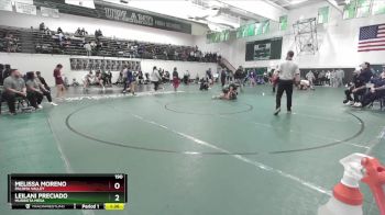 190 lbs Quarterfinal - Melissa Moreno, Paloma Valley vs Leilani Preciado, Murrieta Mesa